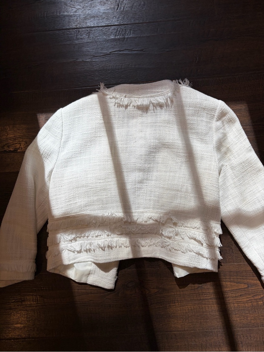 Karl Lagerfeld  Paris tweed Jacket with Satin Lining
